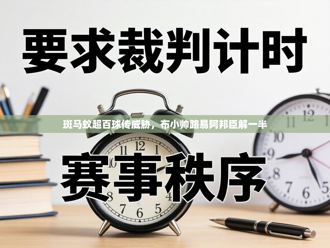 斑马蚁超百球传威胁,布小帅路易阿邦臣解一半 第1张